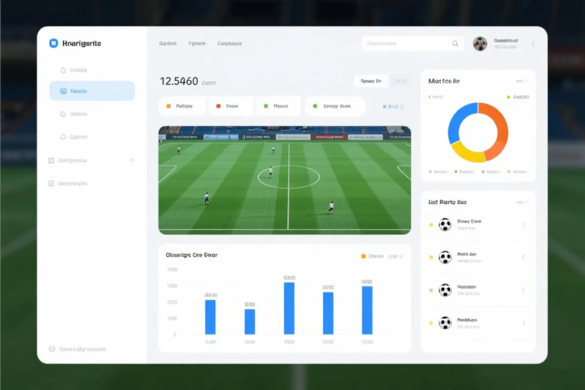 世界杯数据面板可视化示意
